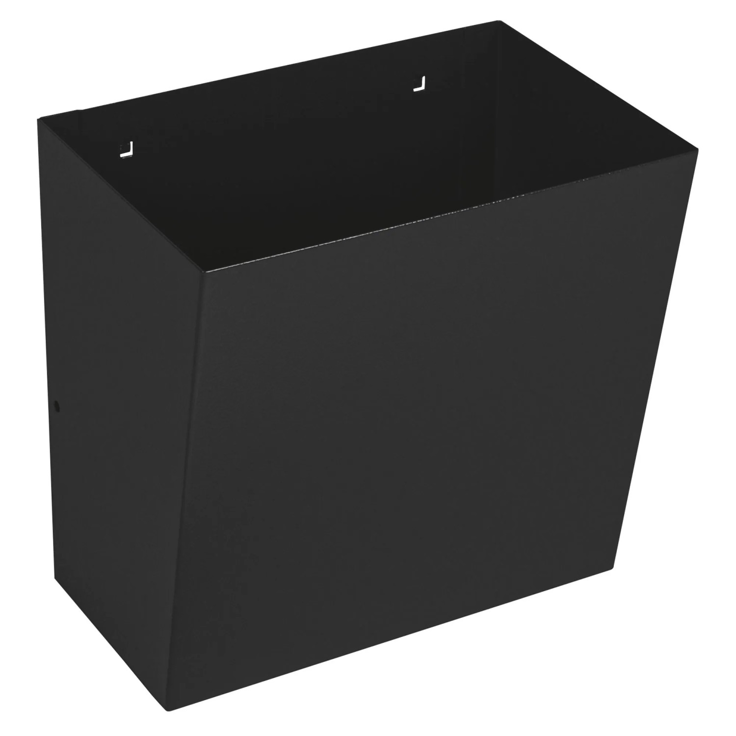 Kraftwerk Papierkorb Schwarz 300 mm x 300 mm x 160 mm
