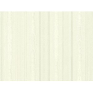 Strukturprofiltapete in Silber mit Streifenmuster, FSC®-zertifiziert.