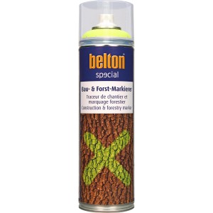 Belton Special Bau- & Forst-Markierer Spray, neongelb, 500ml Dose.