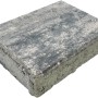 Diephaus Pflasterstein Ringo, weiß-schwarz, 20x15x5 cm. Pflasterstein für Garten und Hof.