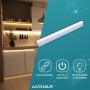 LUXULA LED Unterbauleuchte, 30cm, neutralweißes Licht für Küche und Schrank.