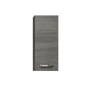 Pelipal Bad-Hängeschrank Serie 4010, Graphit, 30 cm breit. Hängeschrank mit Griff.