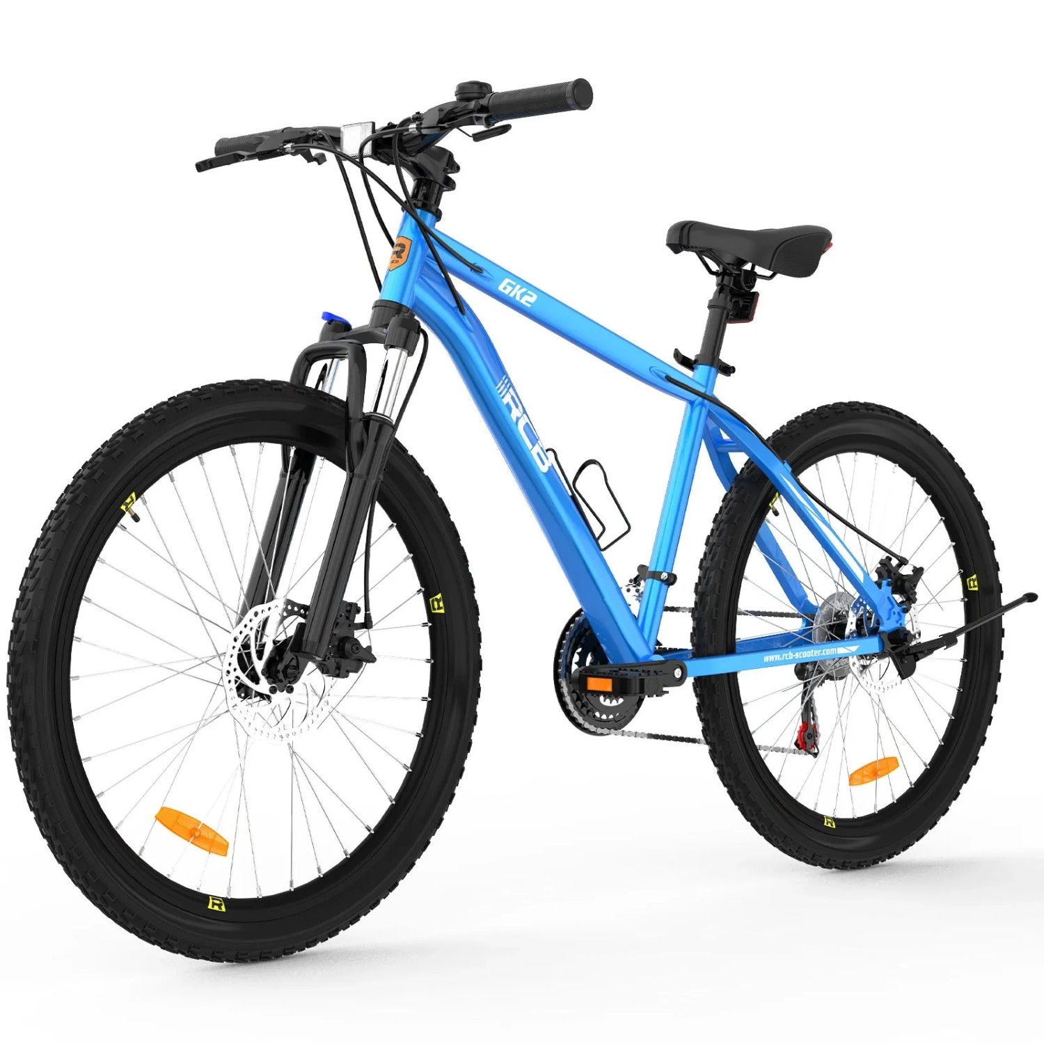 RCB GK2 Jugend Mountainbike 26 Zoll mit Aluminiumrahmen 21 Gängen Federgabel und Scheibenbremsen