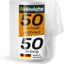 Rolle Hinrichs Luftpolsterfolie, 50m x 0,5m, perforiert, zum Verpacken und Schützen.