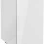 Optifit Unterschrank Arvid986, 30 cm breit, in Weiß mit Schublade und Tür.