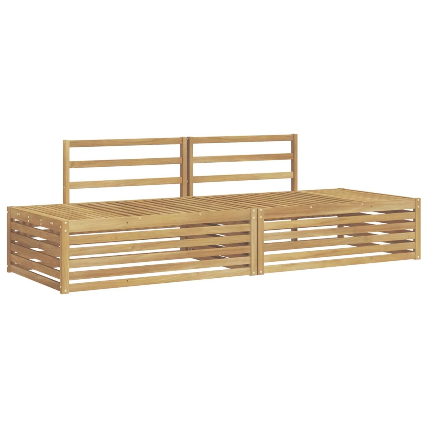 vidaXL Outdoor-Sofagarnitur 3 Stück 3391104