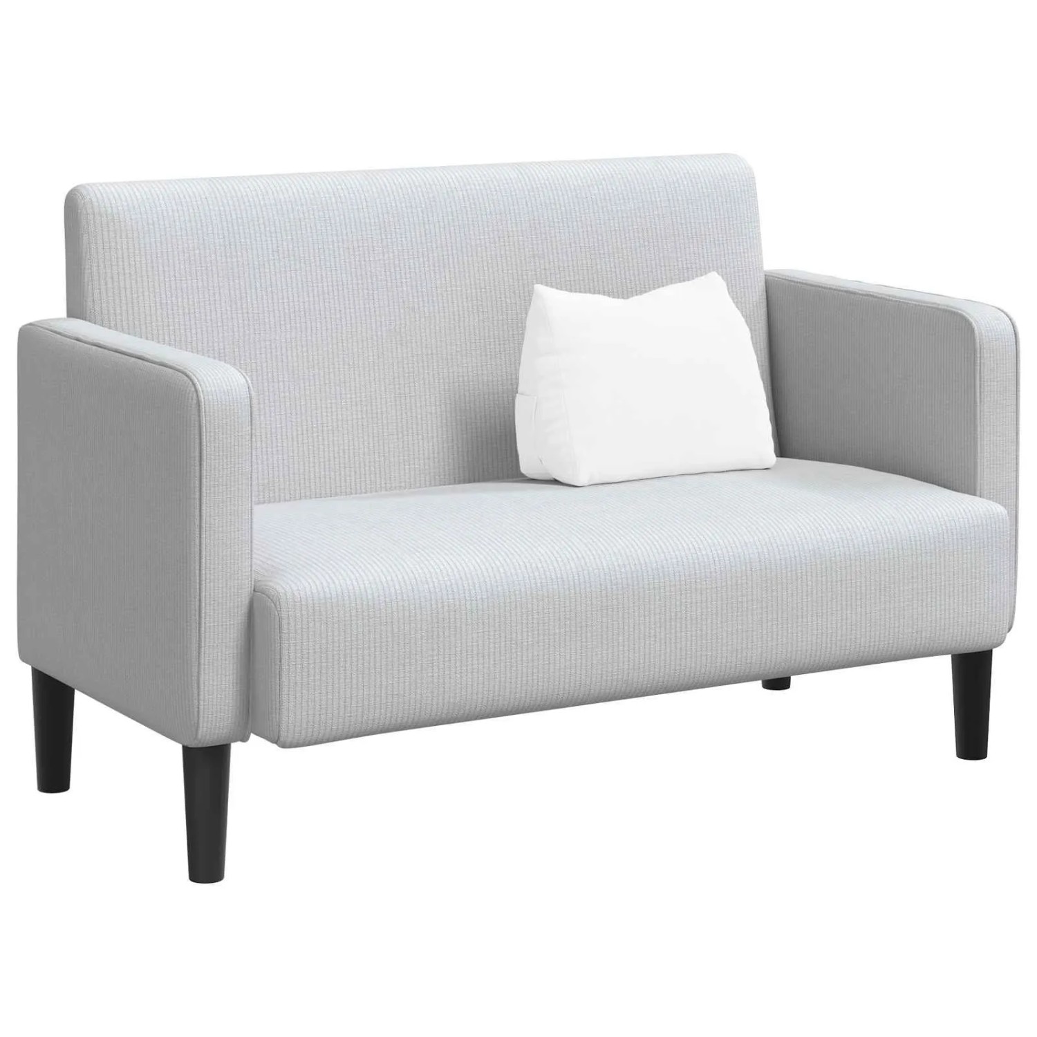 vidaXL Rückenkissen Weiß 45 x 20 x 35 cm Stoff 42015013_2