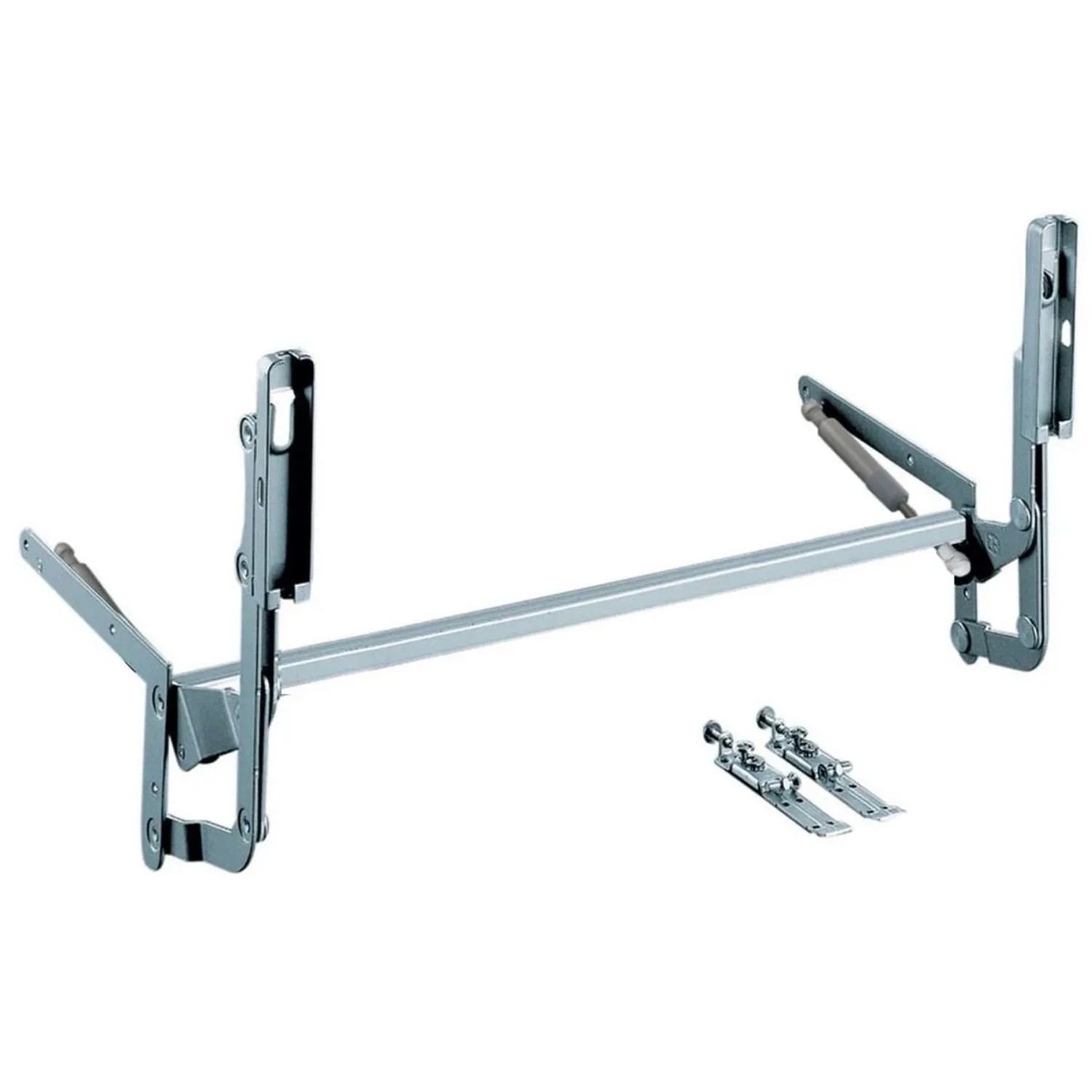 Kesseböhmer HSB Parallel Hochschwenkbeschlag Silbergrau für 1500 mm Korpusbreite