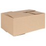 vidaXL Faltbox mit Speicher 50 Stk Natur 35 x 24 x 15 cm Karton 4106569