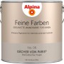 Alpina Feine Farben Dächer von Paris, edelmattes Taupe, 2,5 l Dose. Bunte Wandfarbe für Innen.