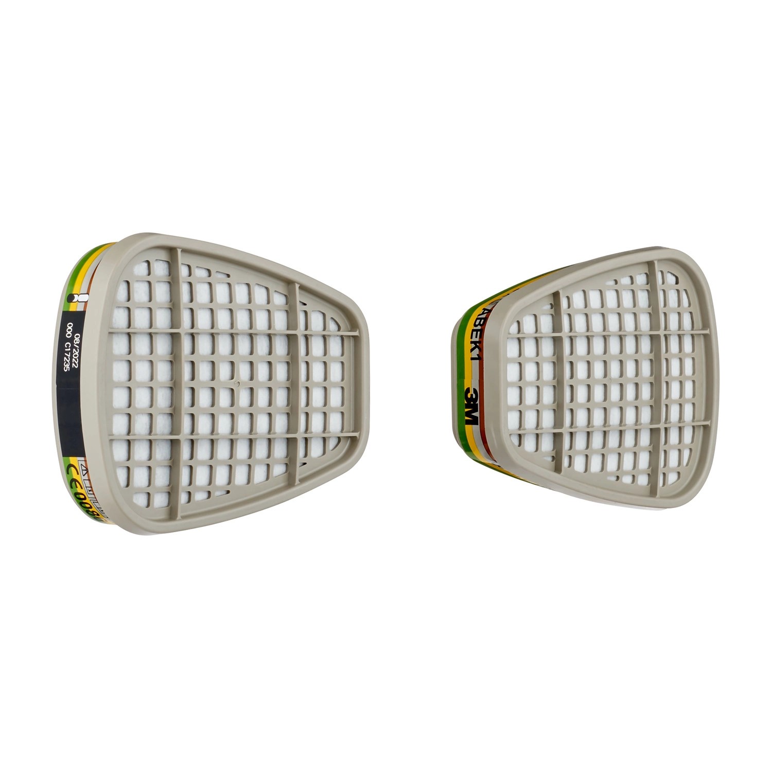 3M Filter 6059 ABEK1 Weiß 1 Paar