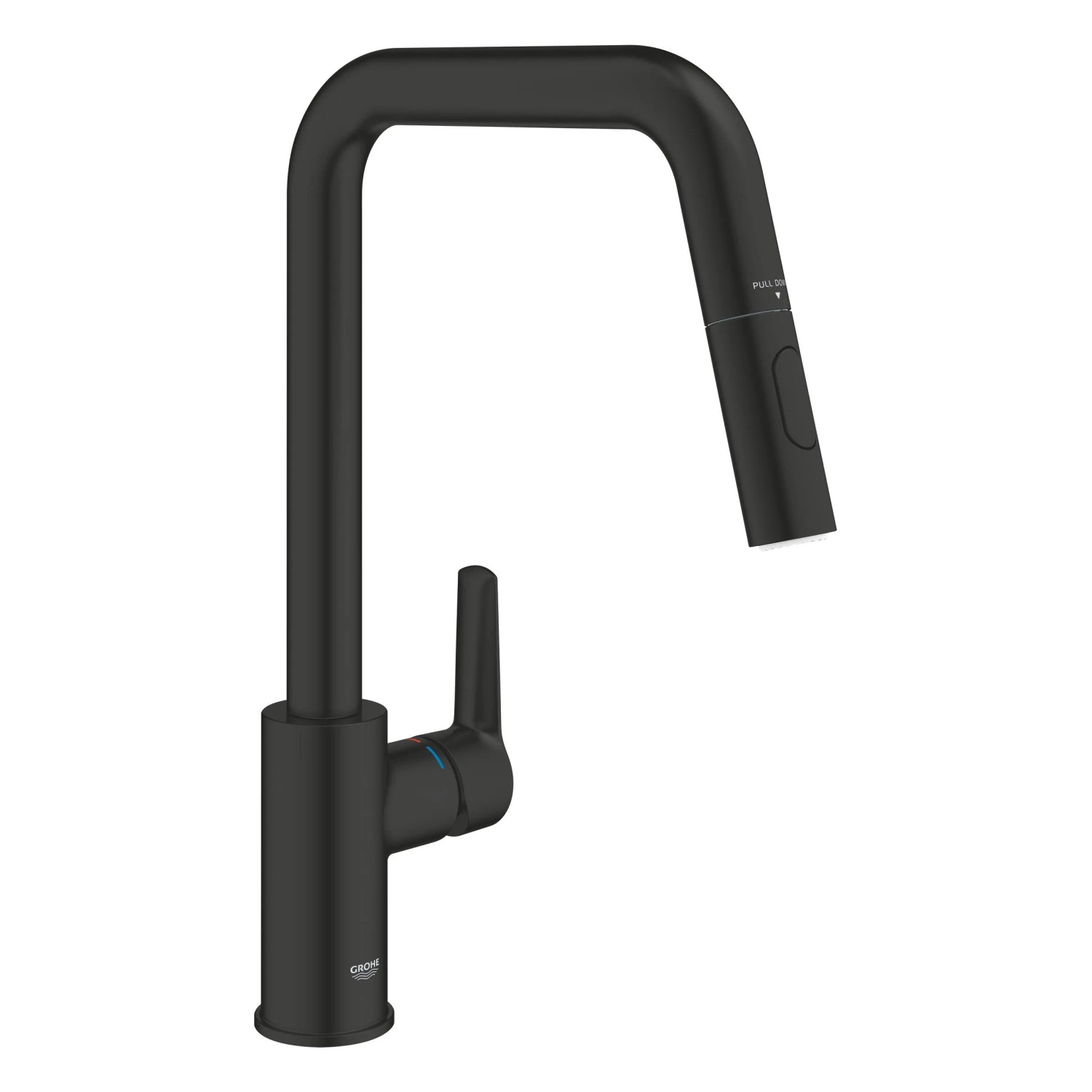 Grohe Küchenarmatur mit Brause Start Einhand 1/2
