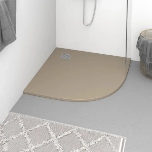 vidaXL Duschwanne SMC Braun 90x90 cm 148929