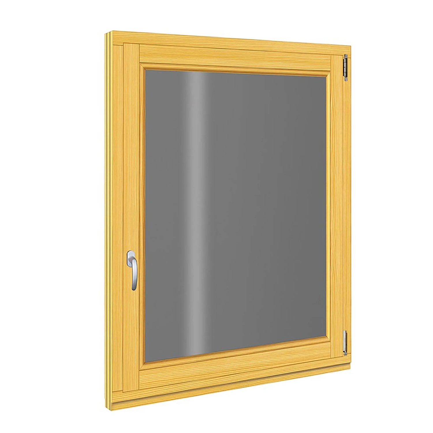 Roro Holzfenster Fichte 98 cm x 118 cm DIN R günstig online kaufen