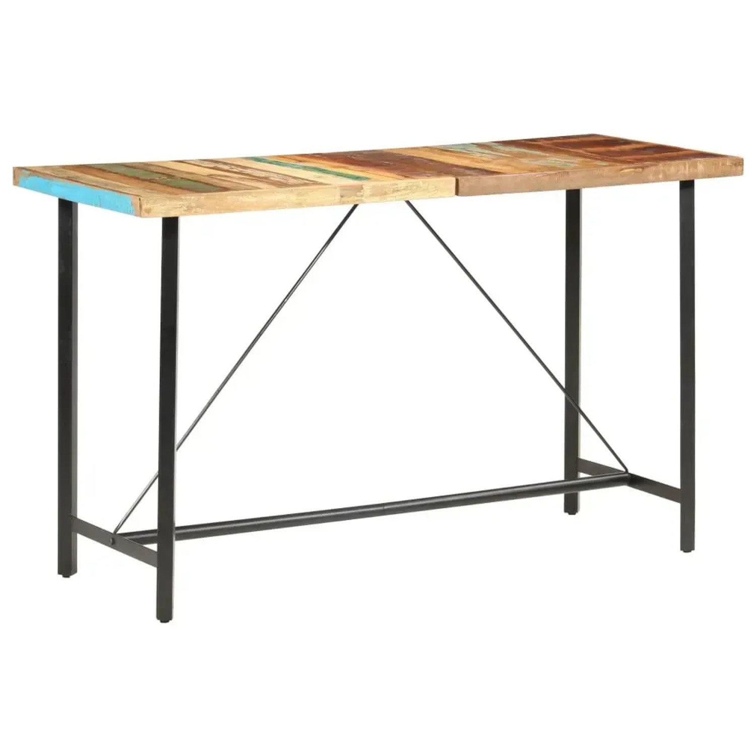 vidaXL Bartisch 180 x 70 x 107 cm  Massivholz