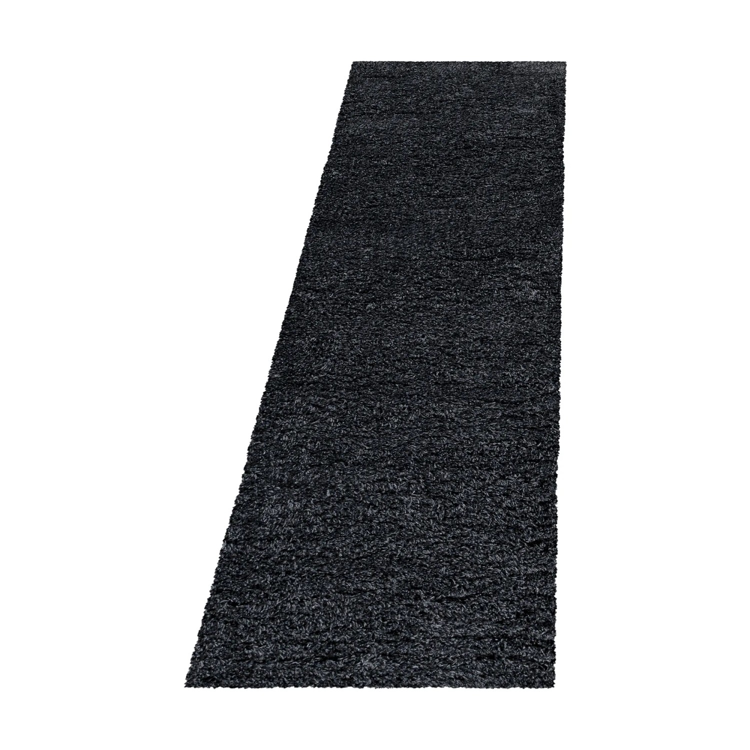 Ayyildiz Hochflorteppich Fluffy 3500 Anthrazit 80 cm x 250 cm