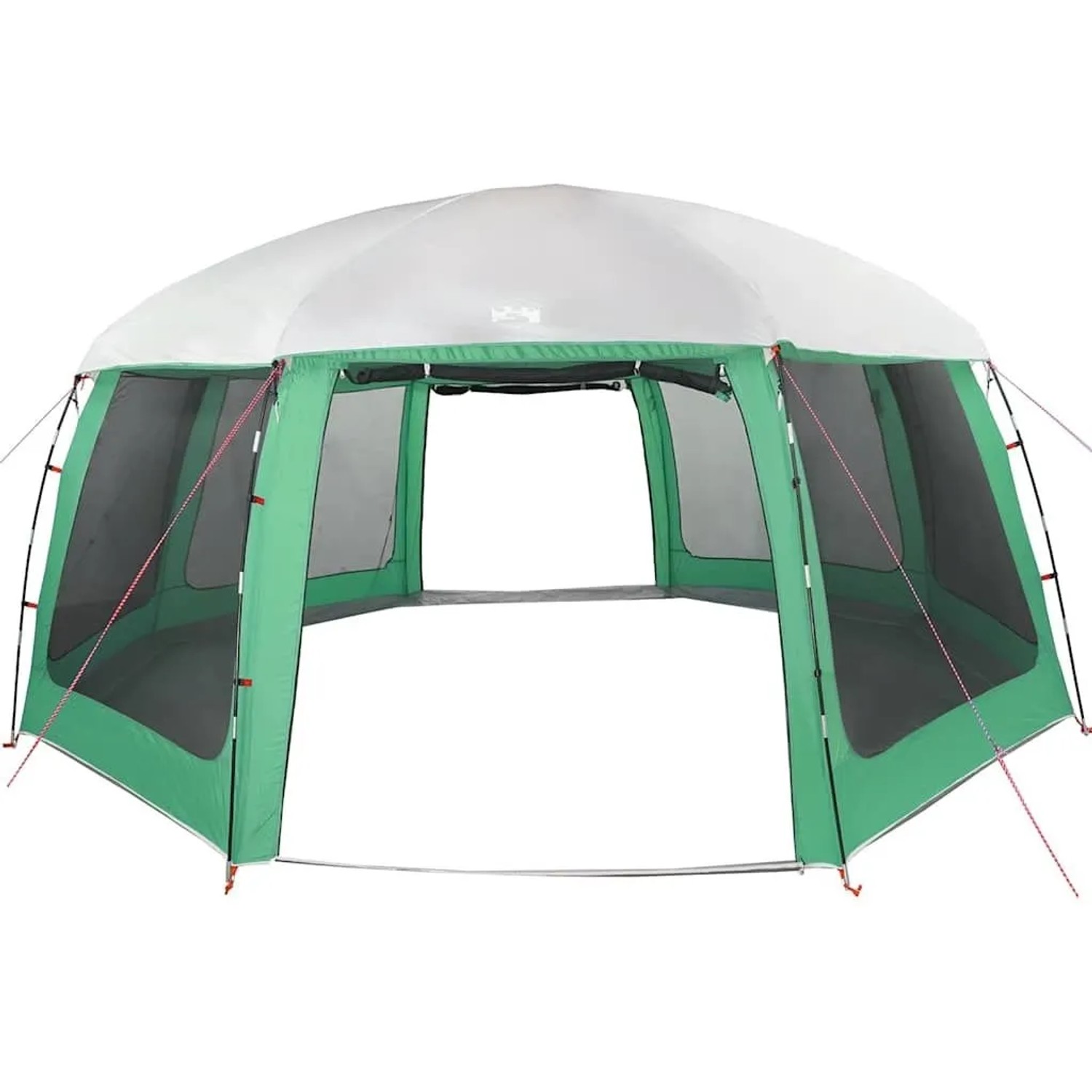 vidaXL Poolzelt mit Abnehmbarem Überzelt Netzwänden Meergrün 690x690cm 4100641_6