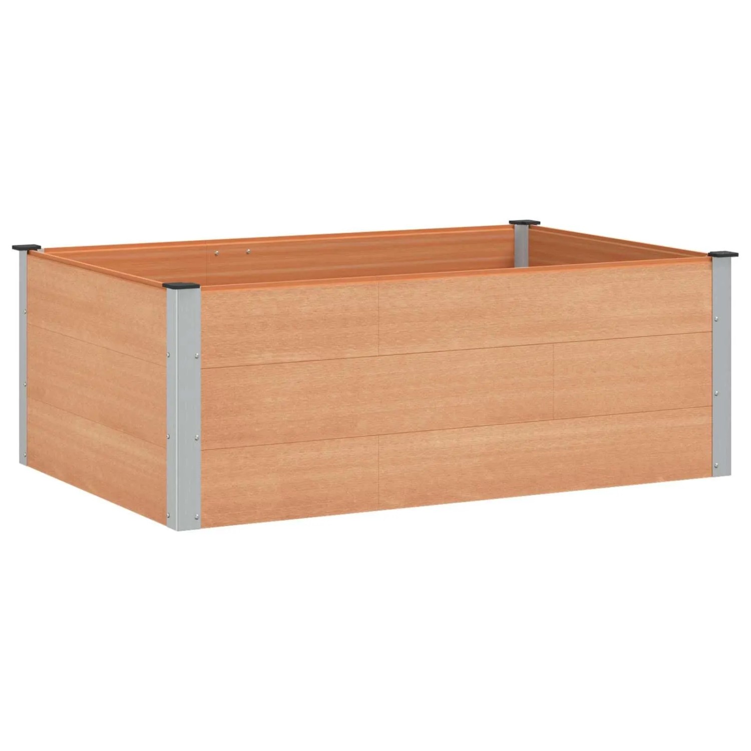 vidaXL Hochbeet Braun 150 x 100 x 54 cm 42039002