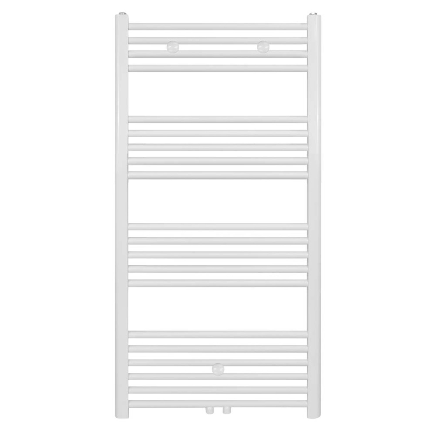Belrad Badheizkörper Mittelanschluss Weiß 1200 X 500 HxB 537W günstig online kaufen