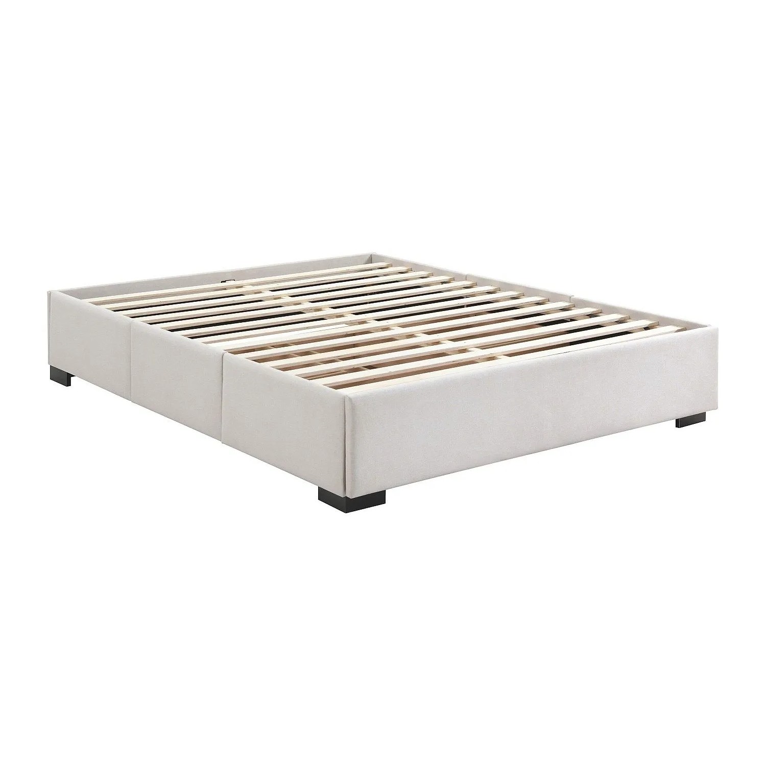 Vente-unique Bettgestell Mit Lattenrost Kolane Beige 207 cm