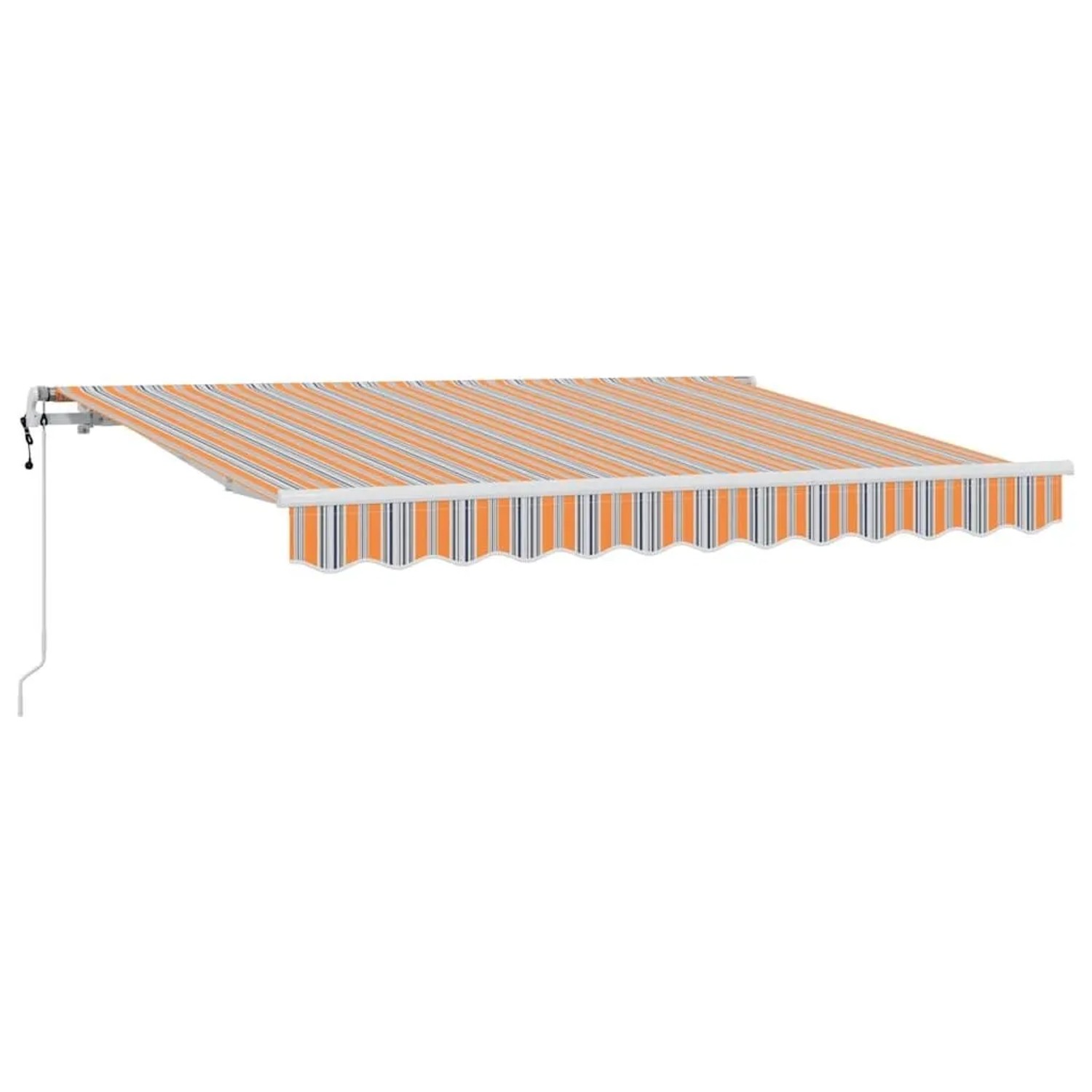 vidaXL Einziehbare Markise Mehrfarbig 350 x 200 cm Stoff 3329701 günstig online kaufen