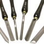 Holzmann Drechselsatz H6TLG, 6-teilig. Werkzeug mit Holzgriffen und Stahlklingen für Drehmaschinen.