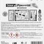Tesa Powerstrips Haken Waterproof Zoom Edelstahl Small 2er-Pack für Bad & Küche.