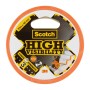 Orangefarbenes Scotch High Visibility Klebeband, 25 m x 48 mm, für gut sichtbare Reparaturen.