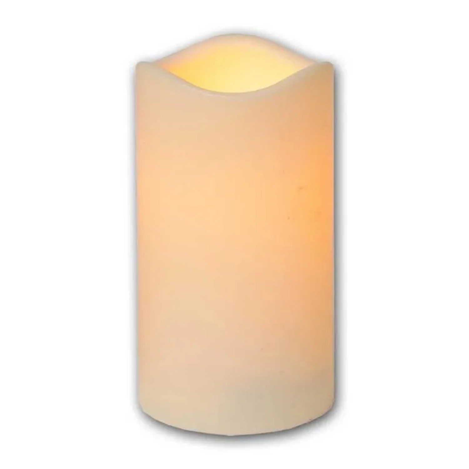 Star Trading LED Kerze Höhe 15cm mit Timer Ø75cm für Außen