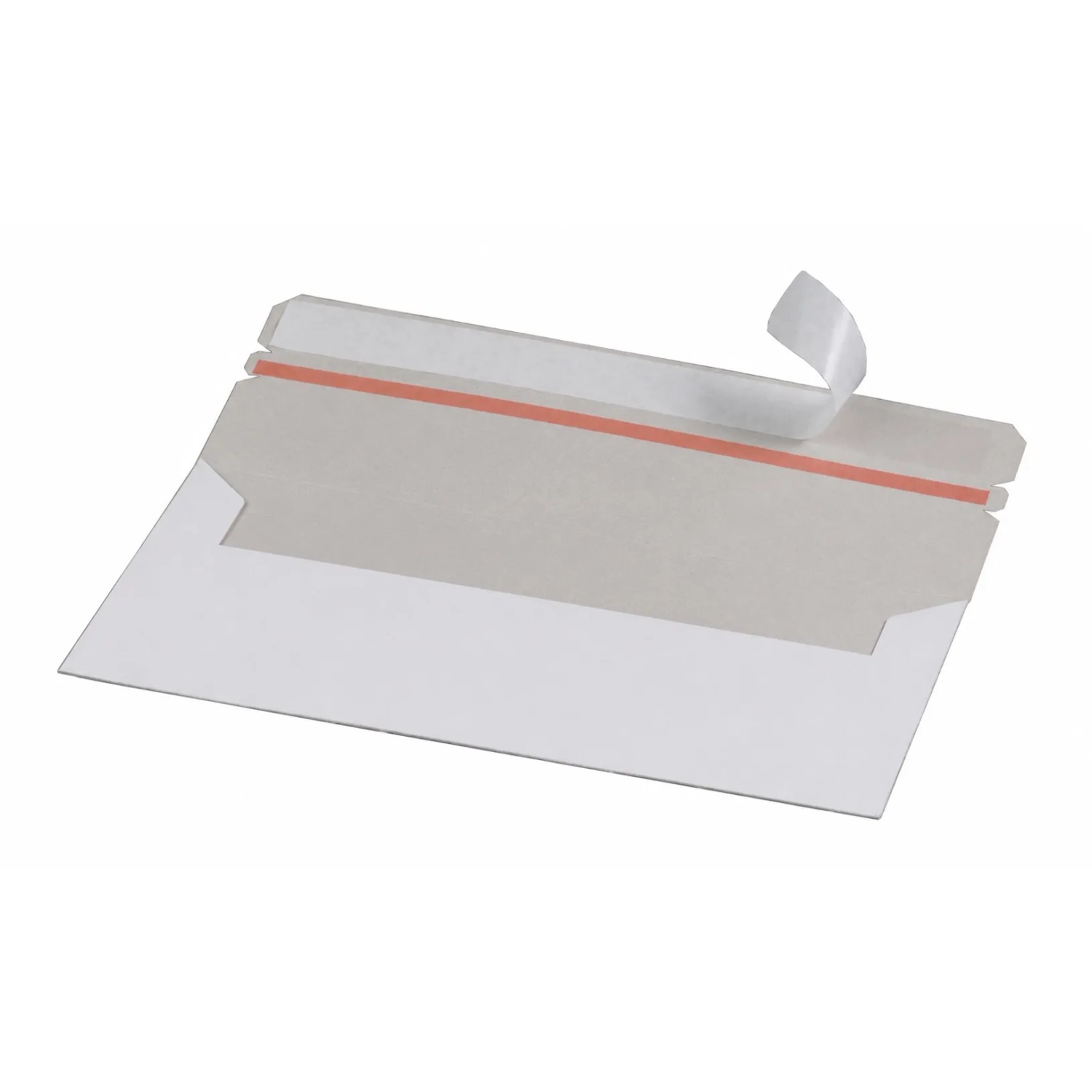 PROREGAL Mega Deal 800x CD-Mailer DIN Lang LxB 218x121mm Ohne Adressfenster mit Selbstklebeverschluss & Aufreißfaden Weiß Versandverpackung