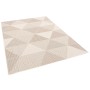 Bunter Pergamon In & Outdoor Teppich mit Rautenmuster, 80x150cm.