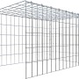 Gabiona Anbaukorb Typ 4, 50x80x50cm, Maschenweite 5x10cm, Drahtgitter, galvanbeschichtet.