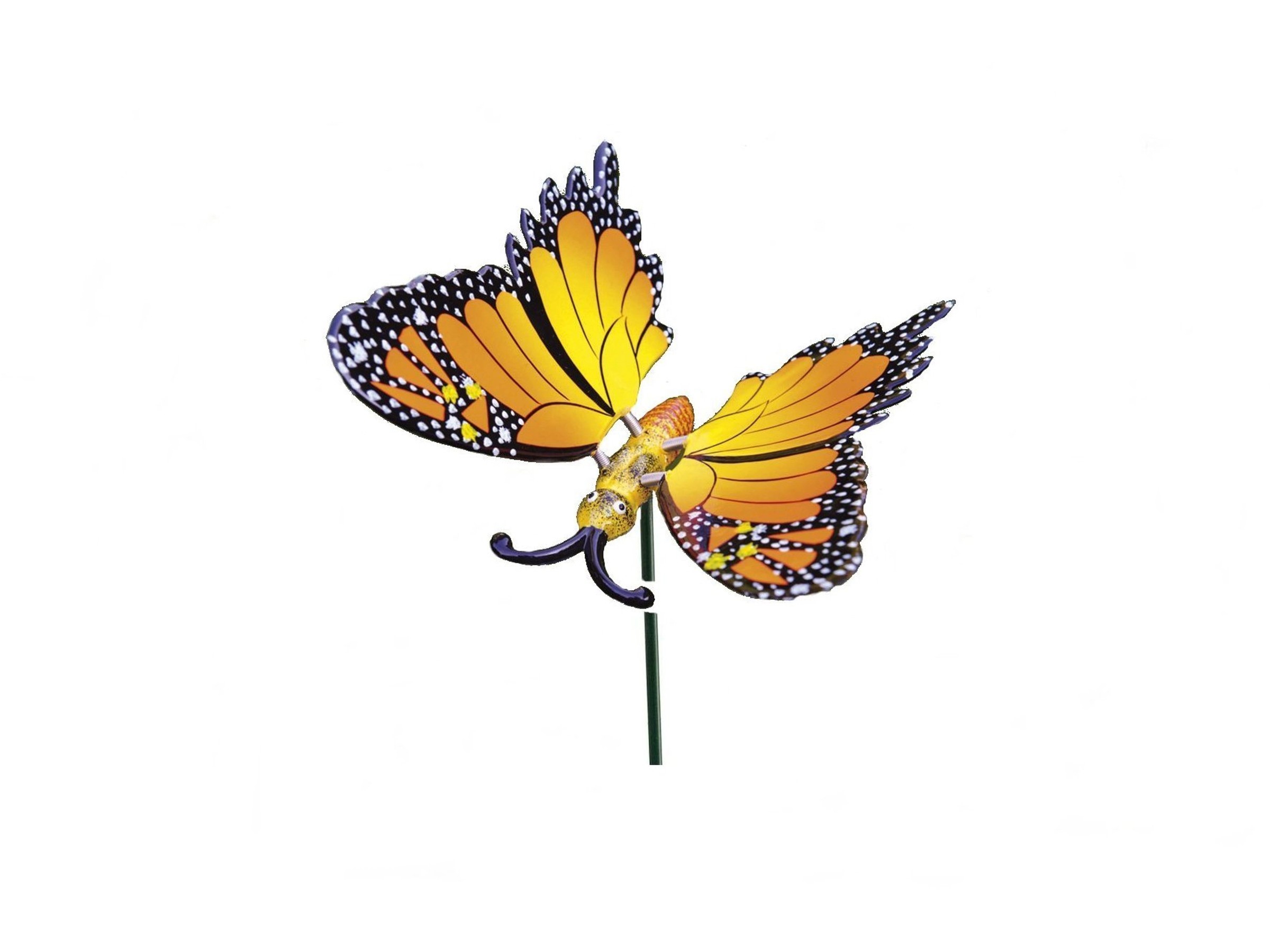 Gartenflagge „Springvogel & Schmetterling“ – Doppelseitig Bedruckt, 30,5x45,7 Cm, Aus Wetterfestem Polyester