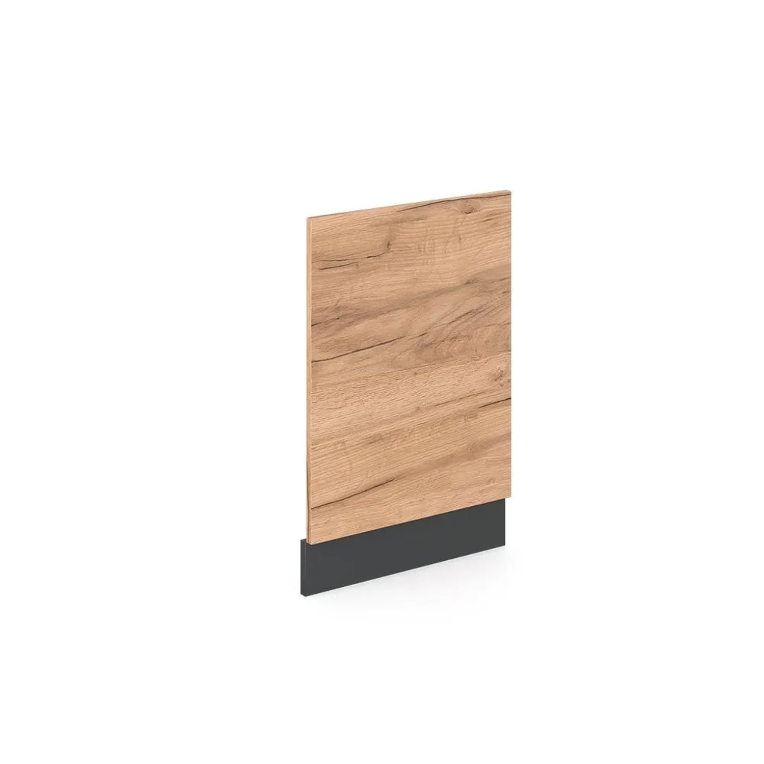 Vicco Frontblende R-Line Goldkraft Eiche Anthrazit 45 cm ohne Arbeitsplatte