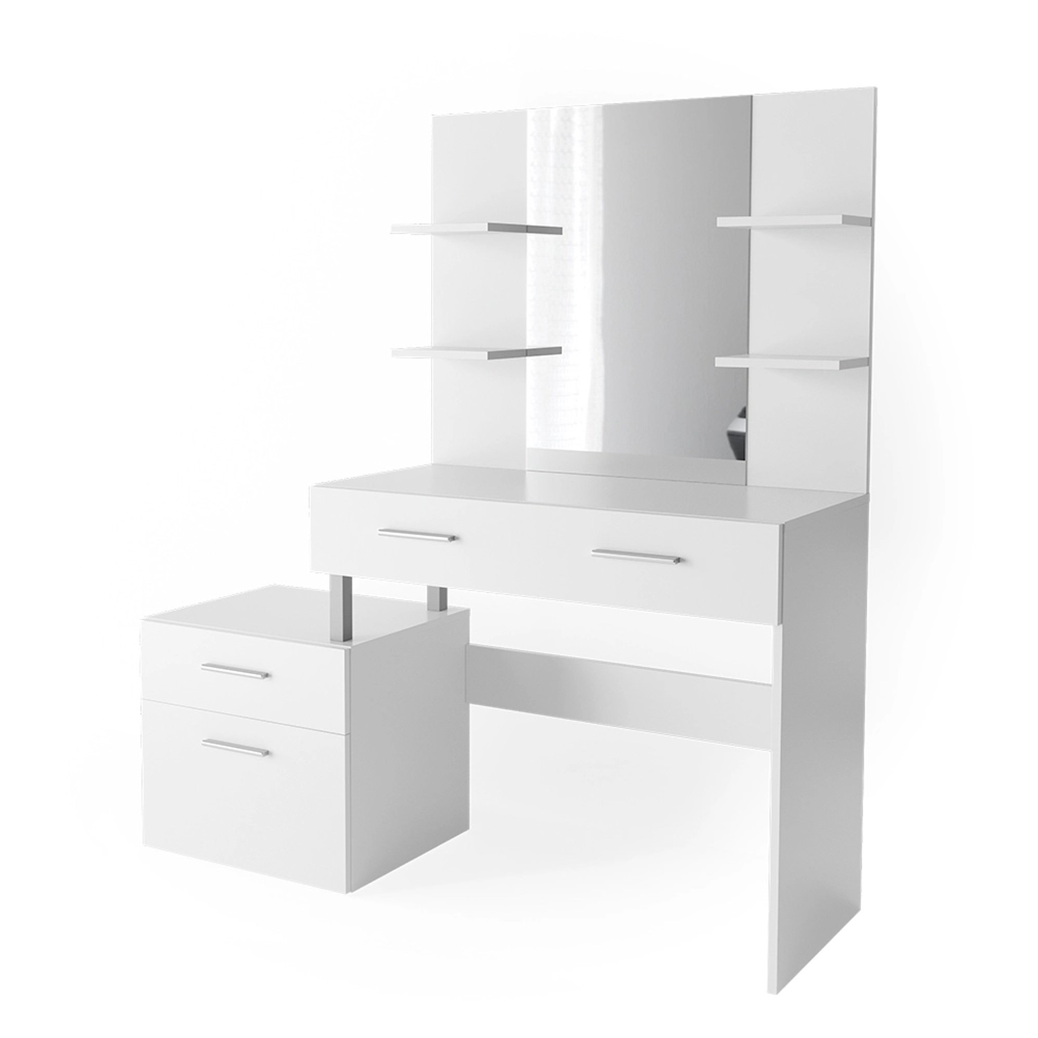 Vicco Schminktisch Maria Weiß 132 cm günstig online kaufen