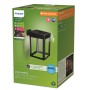 Verpackung der Philips Solar-Wandleuchte Camill, eckig, mit Bewegungssensor. Ideal für die Gartenbeleuchtung.