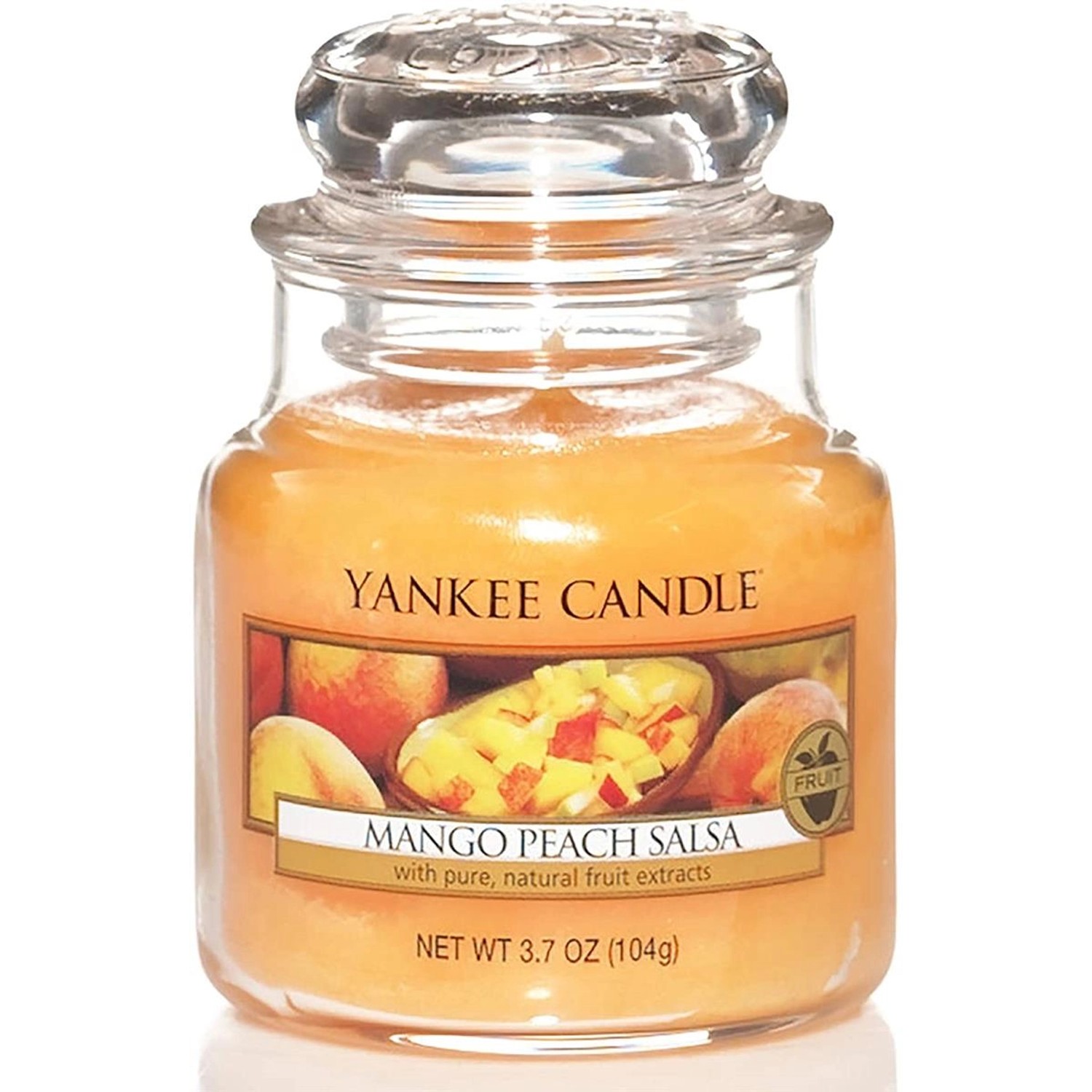 Yankee Candle Duftkerze Mango Peach Salsa Klein