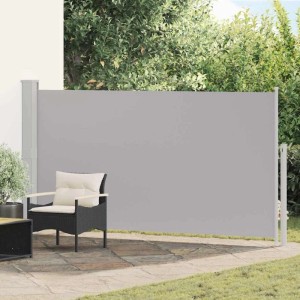 vidaXL Ausziehbare Seitenmarkise 170×300 cm Grau 48368