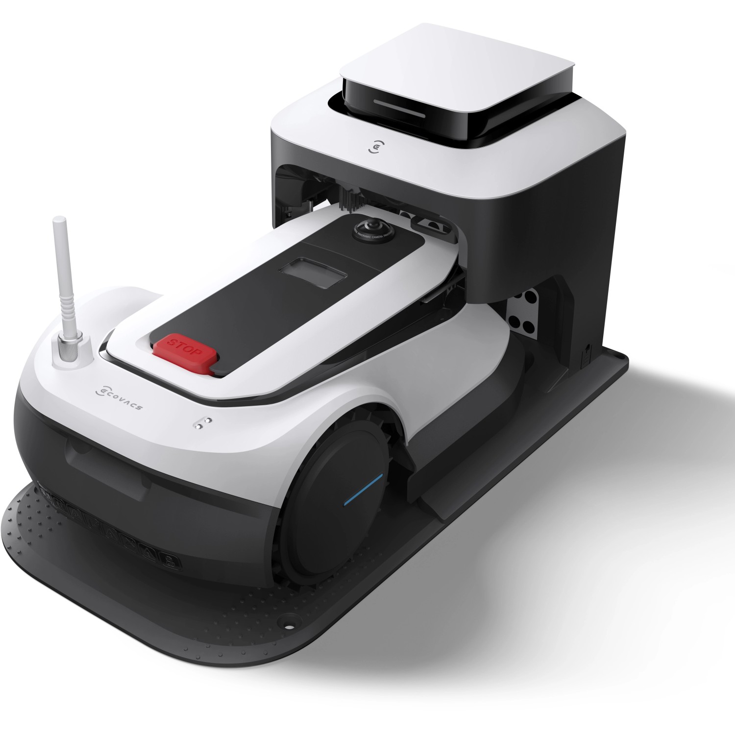 ECOVACS GOAT G1 Mähroboter: Drahtloser Rasenmäher-Roboter mit Ladestation.