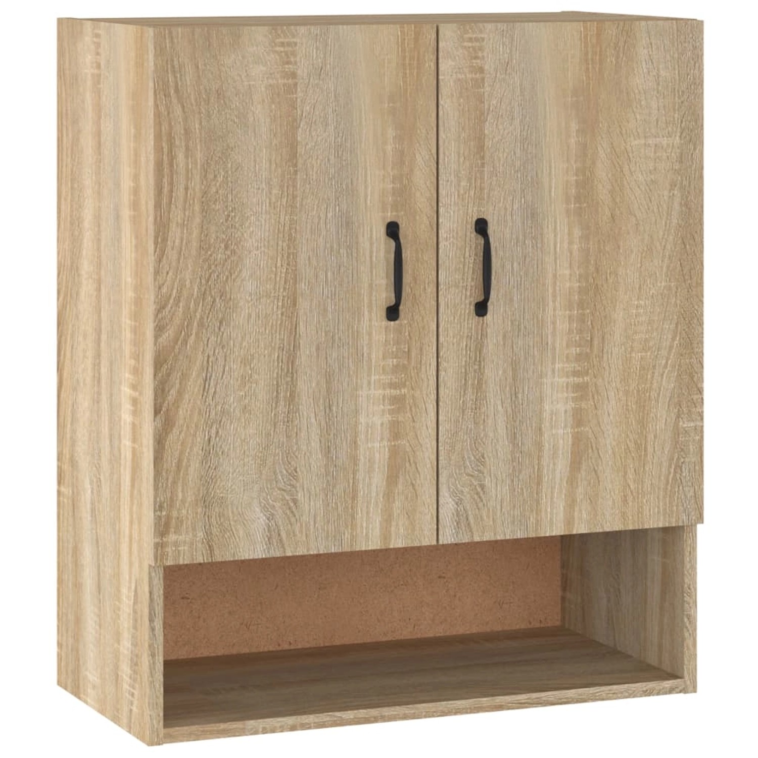 vidaXL Wandschrank Sonoma-Eiche 60x31x70 cm Holzwerkstoff Modell 2 günstig online kaufen