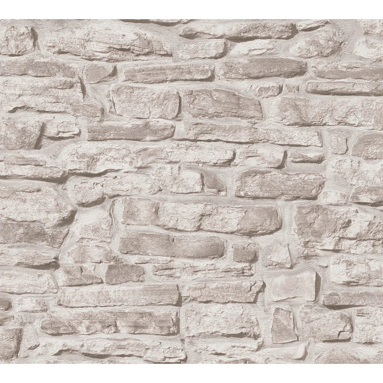 A.S. Création Vliestapete in Naturstein Optik Greige 10,05 m x 0,53 m günstig online kaufen