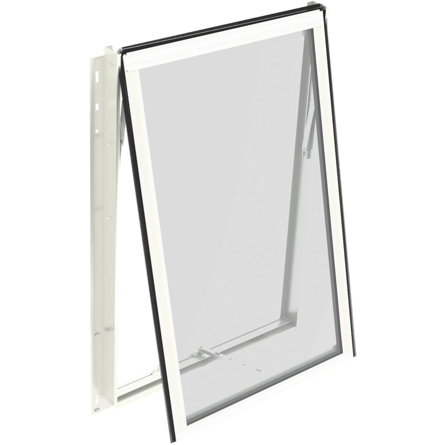 Vitavia Seitenfenster H mit ESG Weiß 55,4 cm x 87,6 cm