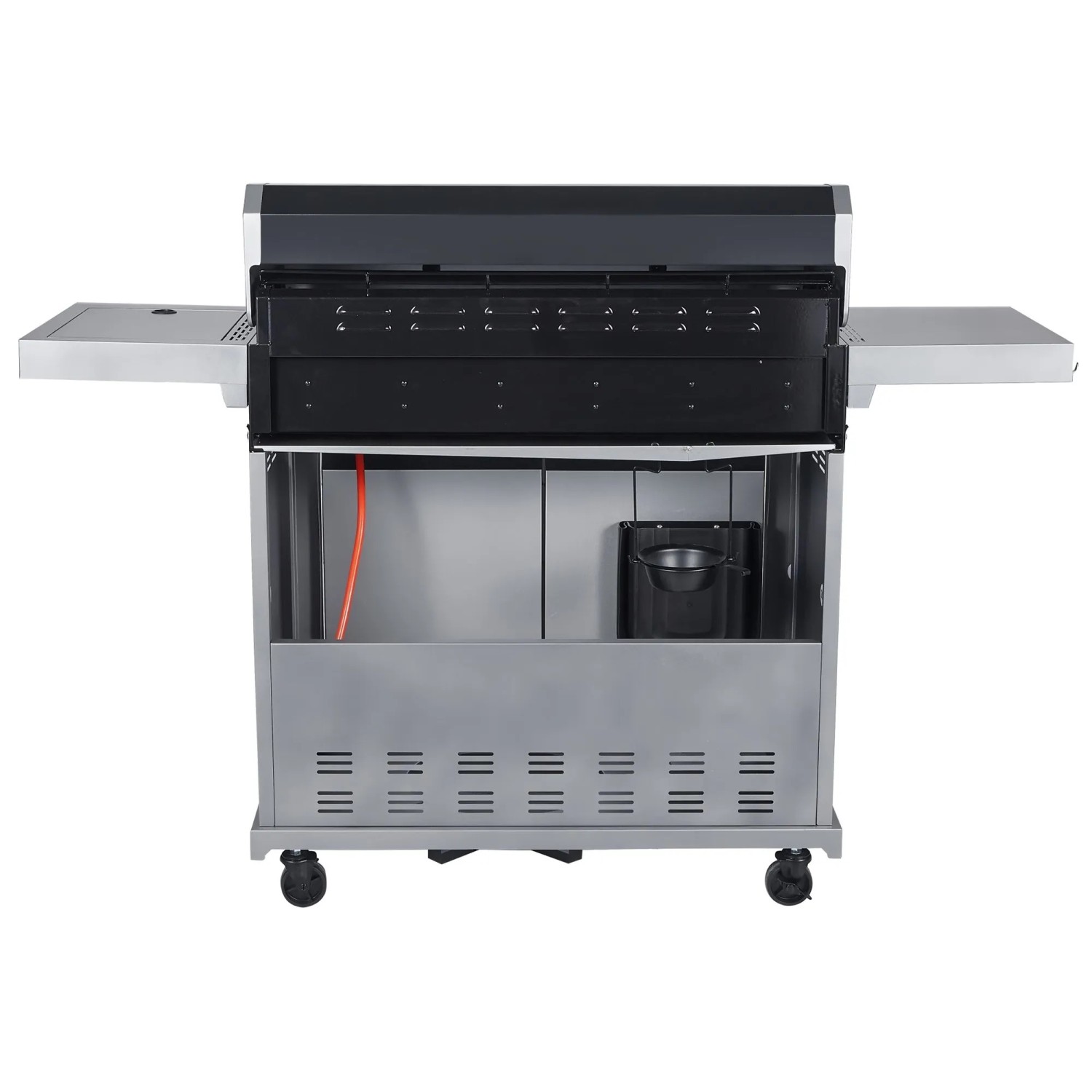 El Fuego Gasgrill Detroit mit 6+1 Brennern, doppelwandigem Deckel und Seitenbrenner.