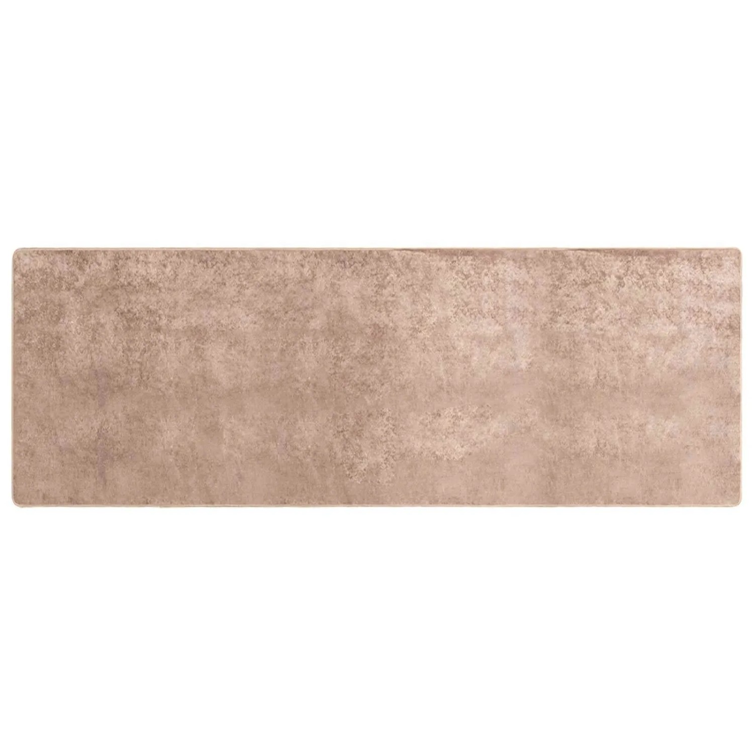 vidaXL Teppichläufer MARSA Sand 100 x 250 cm Polyester und PVC 42023121