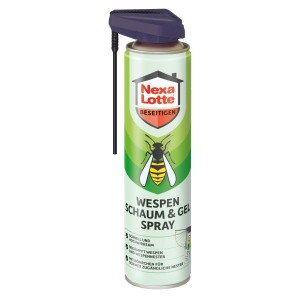 Nexa Lotte Wespen-Schaum & Gel Spray 400ml zur Wespenbekämpfung und Nestbehandlung.