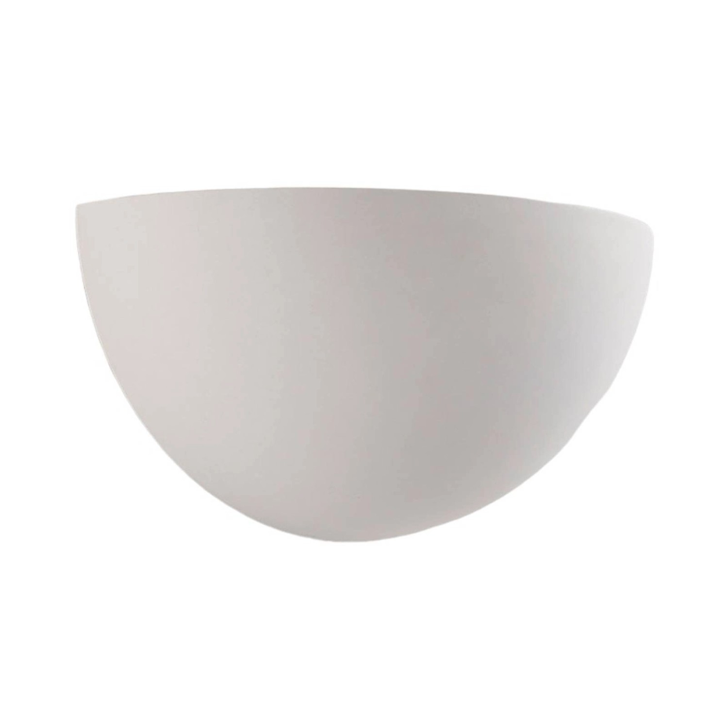 Lindby Wandleuchte Wandlampe Innen Narin 9621319 Modern in Weiß aus GipsTon 1-flammig E14 Wohnzimmerleuchte