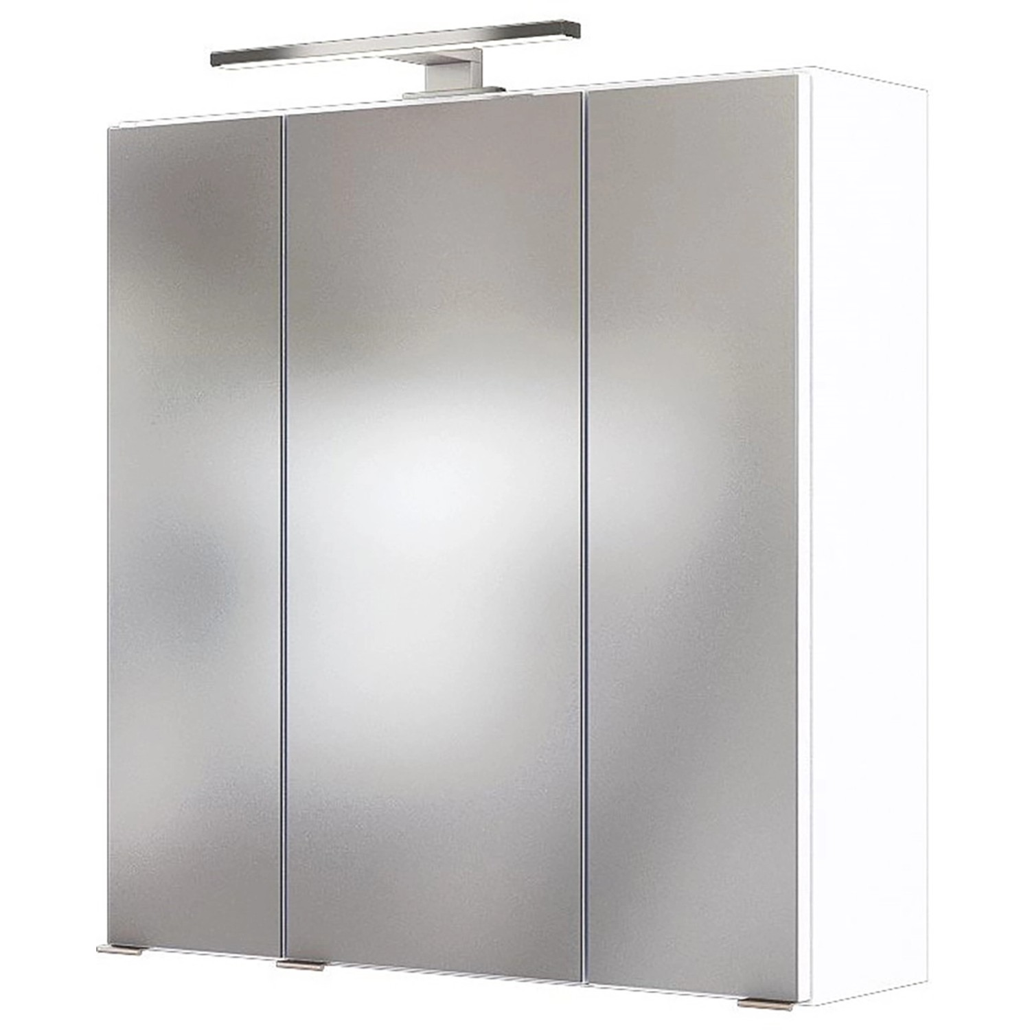 Held Spiegelschrank Verona Weiß 60 cm mit Softclose Türen