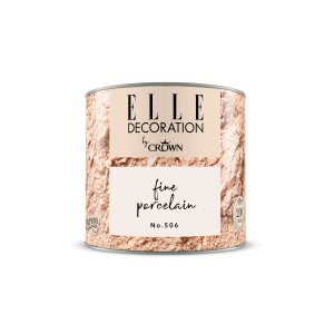 ELLE DECORATION by Crown Wandfarbe Fine Porcelain No. 506, matte, 125ml Dose.