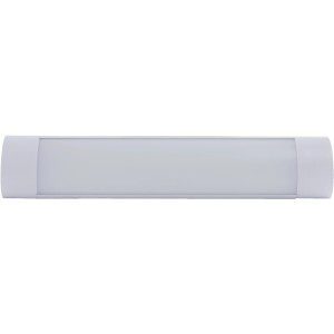 Weiße REV Ritter LED-Deckenleuchte Cristal, 92 cm, 3500 lm, 4000 K. Aufbauleuchte für Decken.