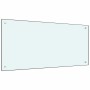 vidaXL Küchenrückwand 2 pcs Weiß 100 x 50 cm Gehärtetes Glas 3415423_3